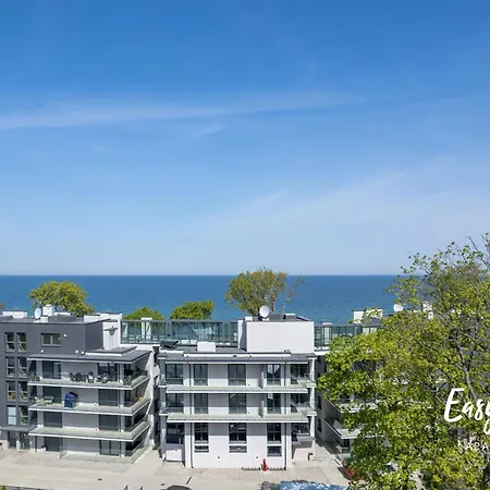 Apartment Double Blue Bien - Easy-rent Bezposrednio Przy Plazy Rewal