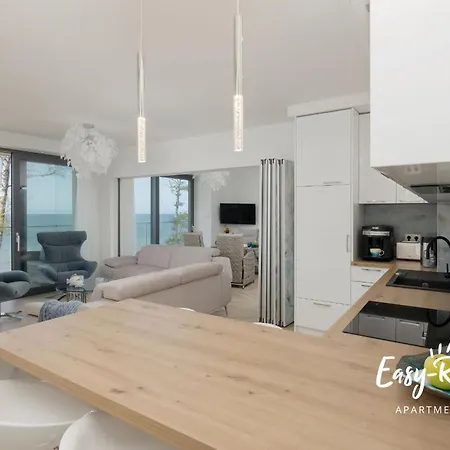 Double Blue Bien - Easy-rent Bezposrednio Przy Plazy Apartment Rewal