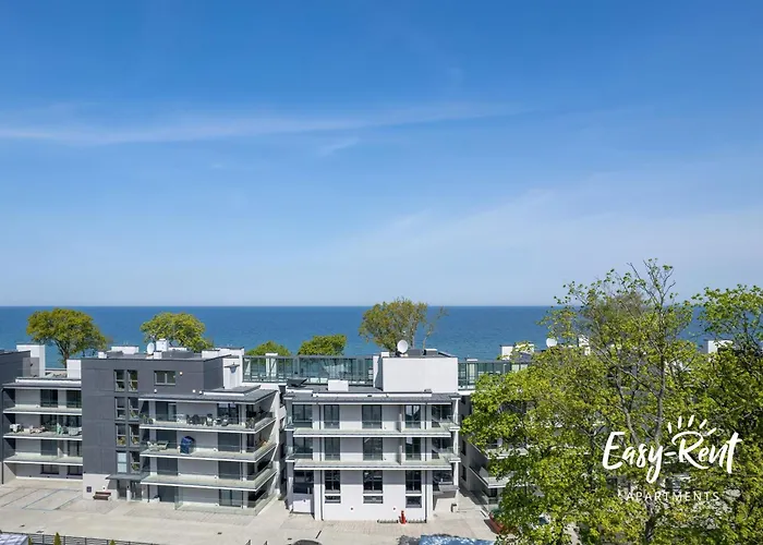 아파트 Double Blue Bien - Easy-rent Bezposrednio Przy Plazy 레왈