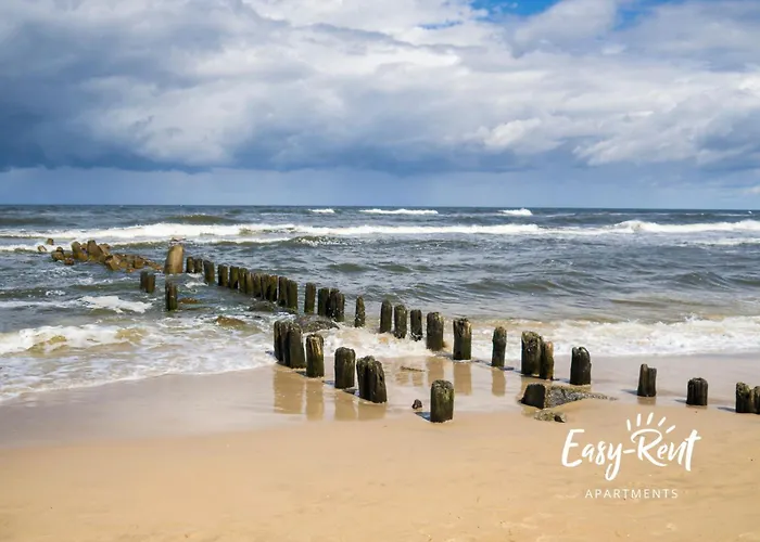 Double Blue Bien - Easy-rent Bezposrednio Przy Plazy 아파트 *