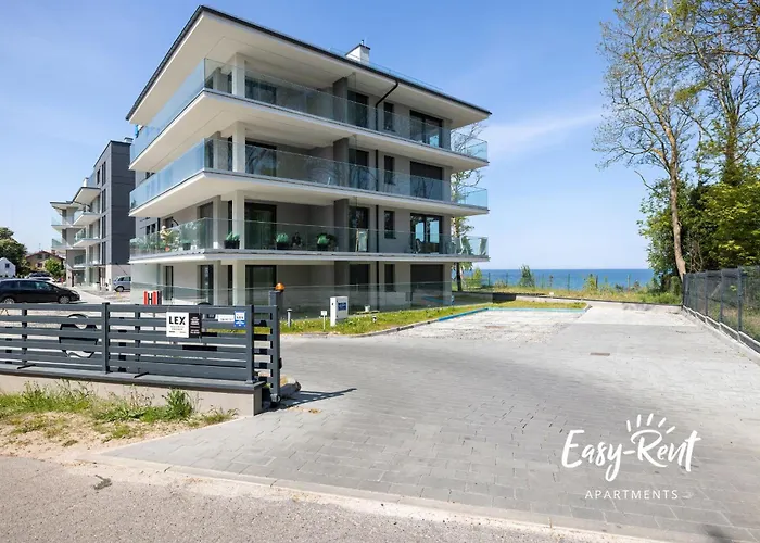 아파트 Double Blue Bien - Easy-rent Bezposrednio Przy Plazy 레왈